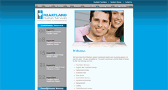 Desktop Screenshot of heartlandhs.org
