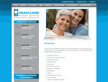 Tablet Screenshot of heartlandhs.org